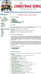 Mobile Screenshot of christmassongs.net